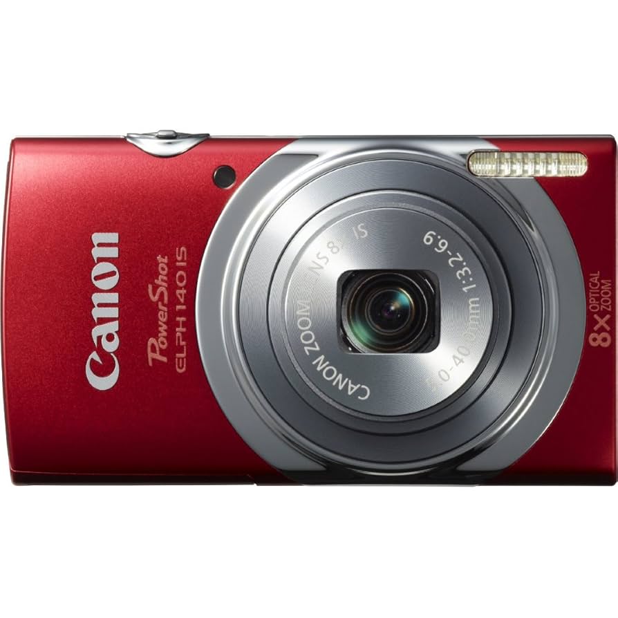 Amazon.com : Canon PowerShot ELPH140 is (Red) : Electronics
